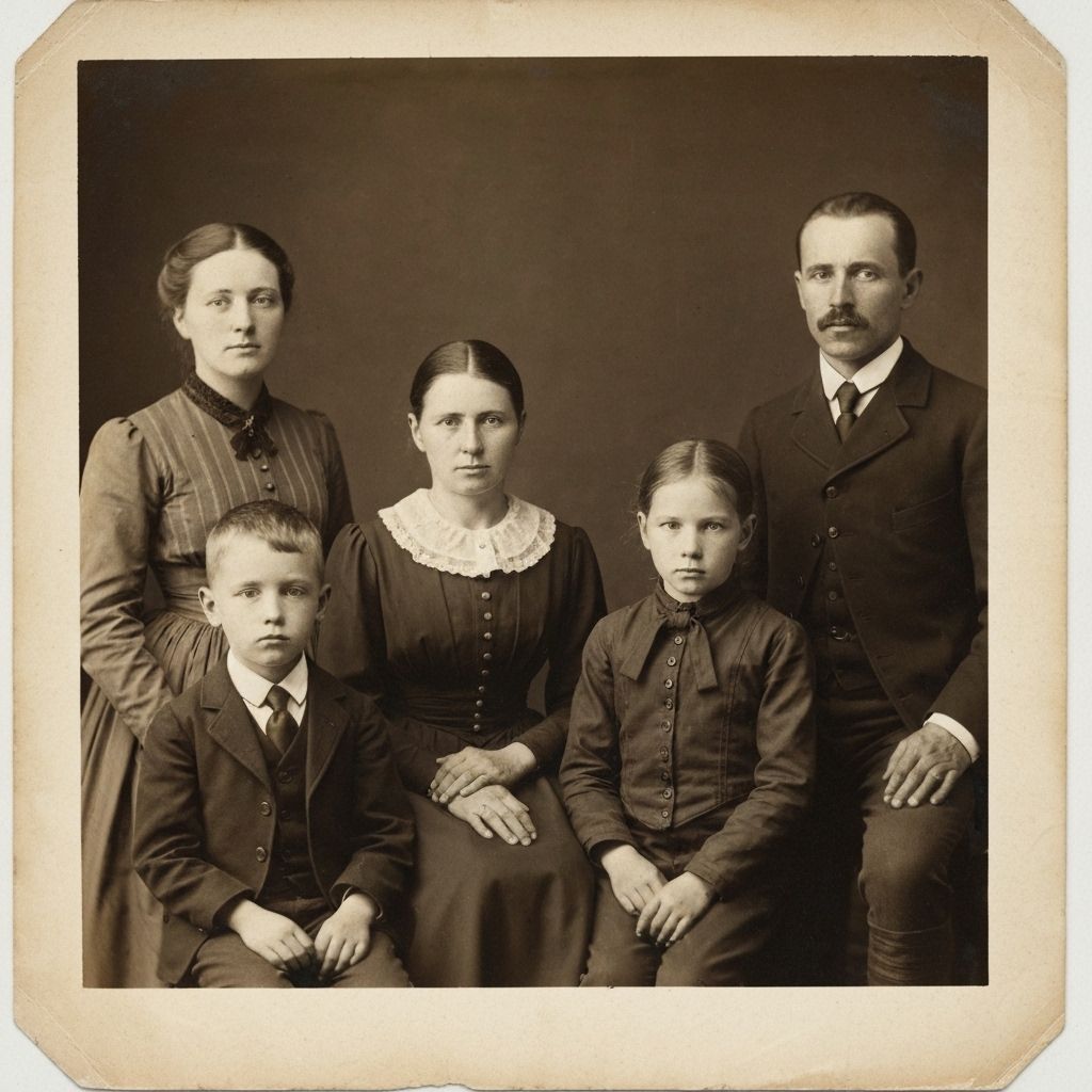 Family Portrait - Before